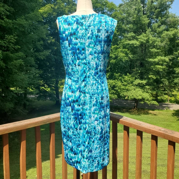 Blue dress by Sandra Darren - Picture 2 of 3